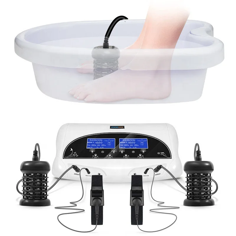 Detox Spa Machine Deep Cleanse Dual Detox Spa Foot Bath Ioni