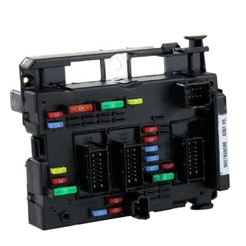 Fuse Box Module BSM B5 9657608580 6500Y1 For Peugeot 206 307 406 Citroen C2 C3 C5 Berlingo Xsara Fuse Box Unit