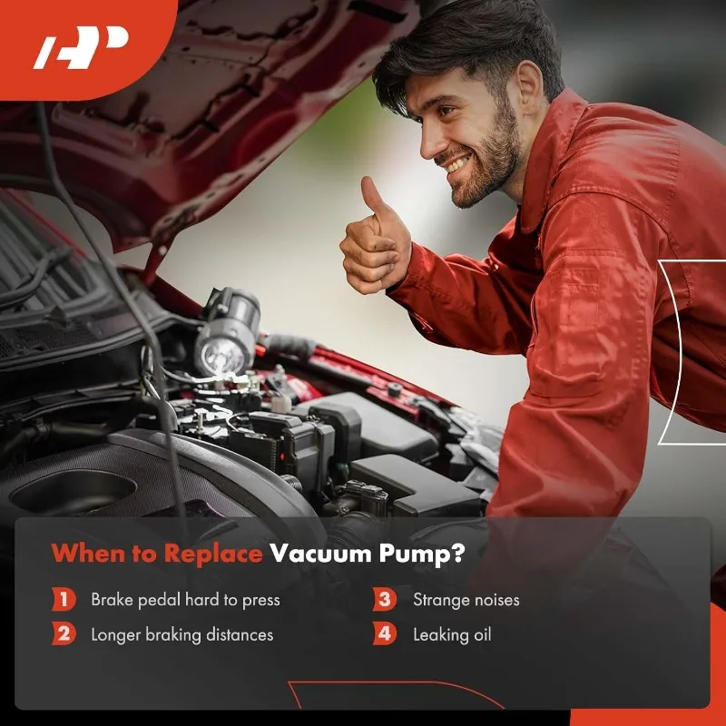 A-Premium Brake Vacuum Pump Compatible with  F23 F22 F33 F32 F36 228i 428i 428i xDrive l4 2.0L Turbo