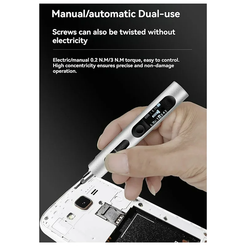 

【Rushed】Mini 32-In-1 Professional Electric Screwdriver Kit Precision Equipment Repair Screwdriver Ultra-HD Monitor Repair Tools