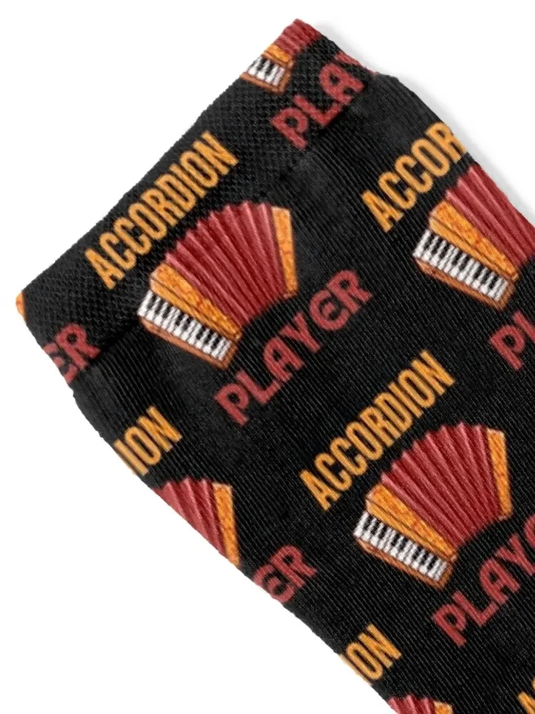 Accordion Player Socks christmas gifts hockey Socks For Girls Men\'s