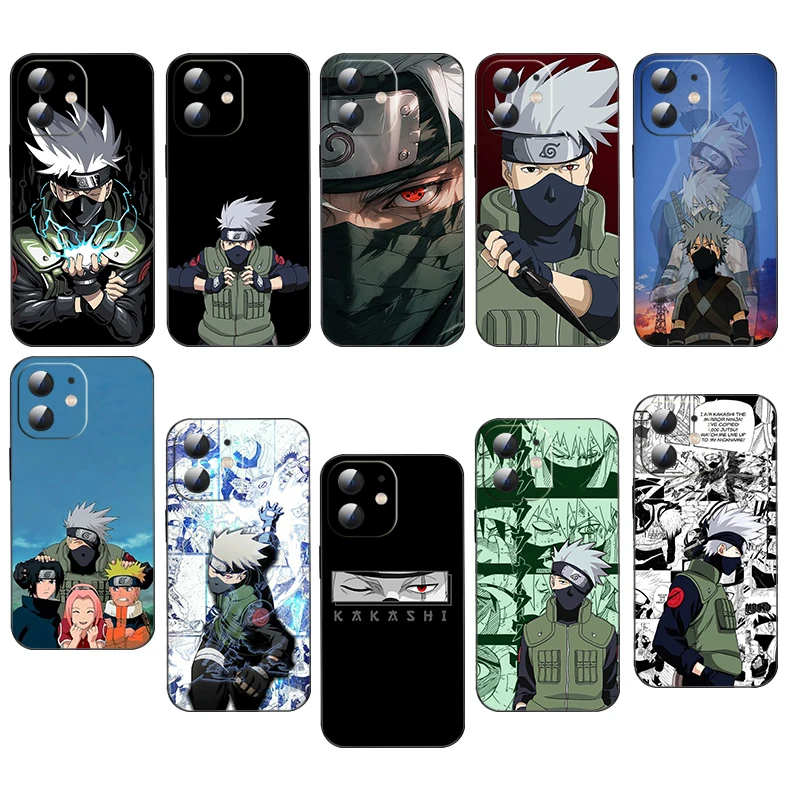 YR-7 Kakashi Hatake Soft Silicone Case for Samsung Galaxy A05 A05s A24 A04 A04s J4Plus A23 A13 A14 A33 A34 5G Caver