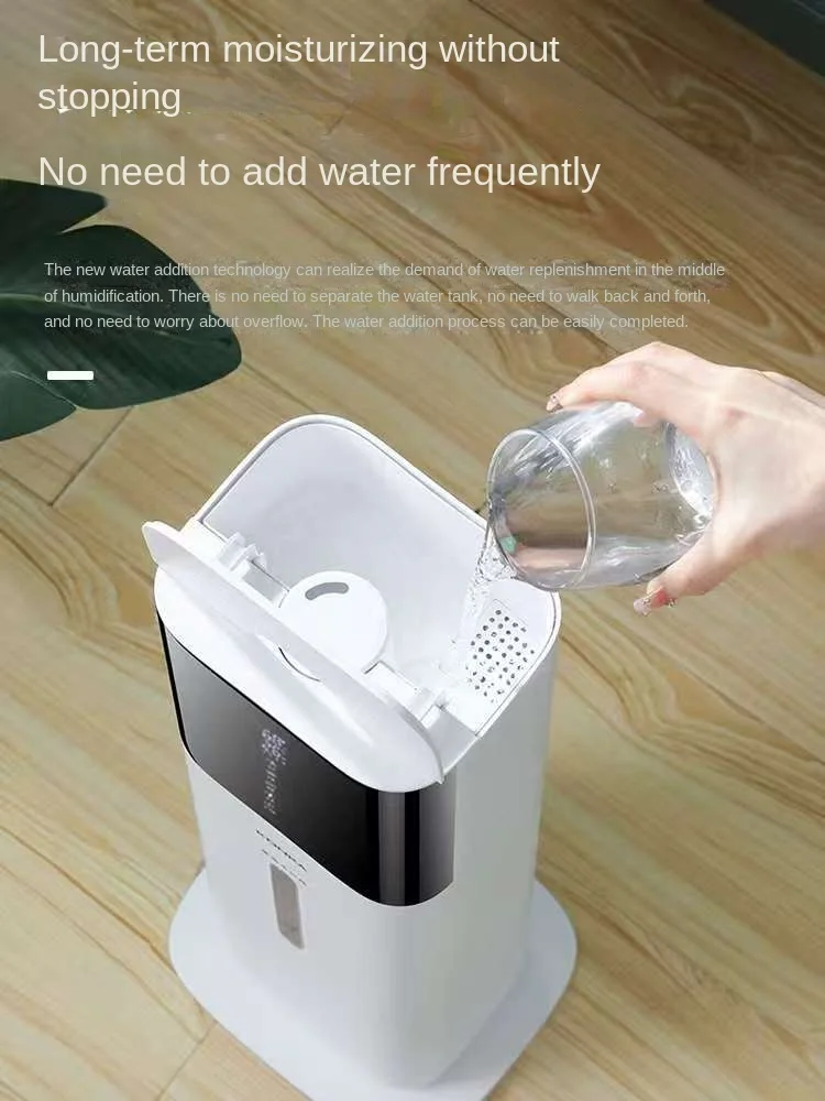 

Увлажнитель для дома, спальни, пола в помещении, большая емкость, очистка беременных женщин и младенцев