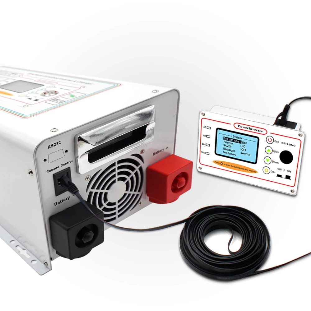 2000 واط التردد المنخفض العاكس UPS شاحن تيار مستمر 12 فولت 24 فولت 48 فولت 110 فولت 220 فولت التيار المتناوب الشمسية منخفضة التردد نقية شرط لموجة العاكس ل RV #6