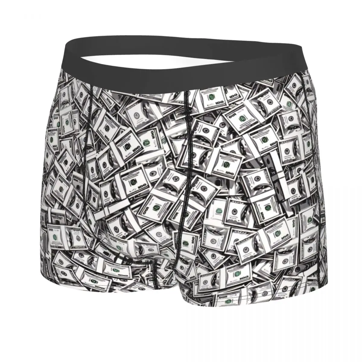 Like A Million Dollars Man's Boxer Briefs Underpants Money Highly Breathable Top Quality Birthday Gifts