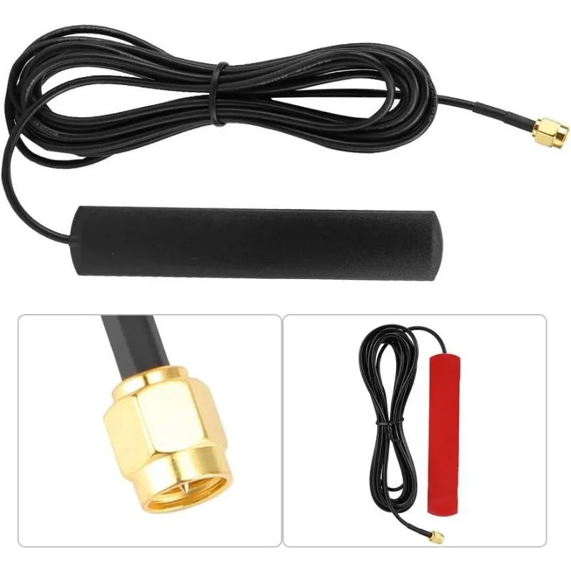 Gsm 868Mhz 915Mhz Lora Patch Antenne Iot Auto Gemonteerde Antenne 824-960Mhz 5dbi Sma Mannelijke 1.5M 3M Kabel Signaal Versterker