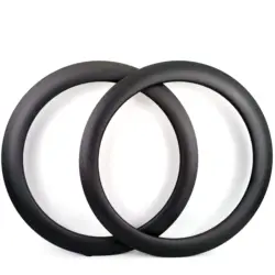 Carbon Single Rim for Road Bike, 700C, 38mm 50mm 60mm Depth, Road Disc Brake, Clincher, Tubeless, Tubular, UD Matte Finish