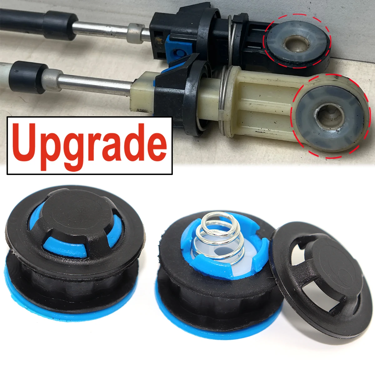

Gearbox Shifter lever Selector Connector Adapter Grommet Rod Bushing Repair Replacement Kit For Opel Vauxhall Astra J P10 09-18