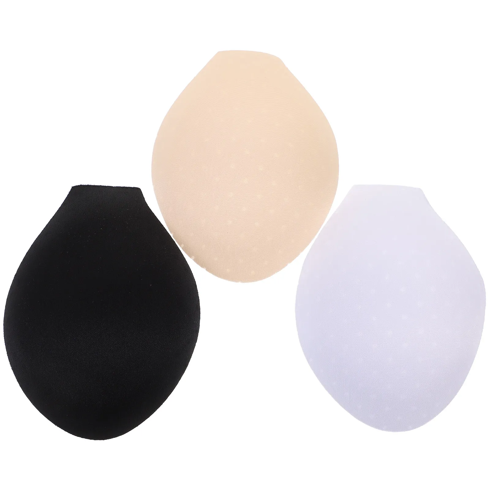 3Pcs Men Underwear Sponge Pad Protective Cushion One Size Fits Most Men Enhancing Brief Swimwear Support Cup Underwear Pad