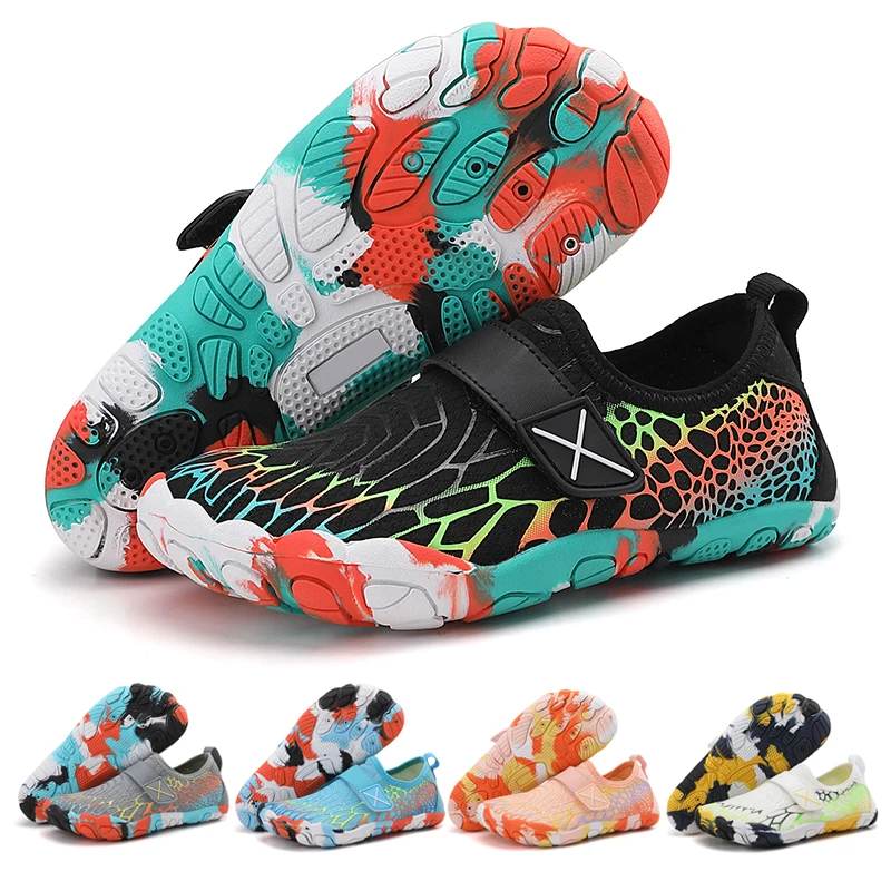 The latest children's beach shoes outdoor water sports shoes swimming shoes for boys and girls