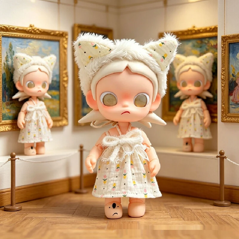 Only the Zsiga doll has the following features: 1/8 size, 20 cm height, the doll's name is Gaozi Sister, the clothes are a cat-e