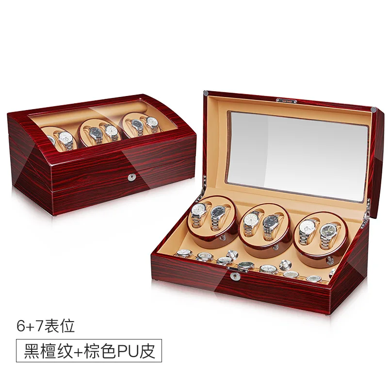 Watch Shaker Watch box Winding Watch Box Automatic Mechanical Watch Winding Device Motor Electric Rotary Watch Roll Case