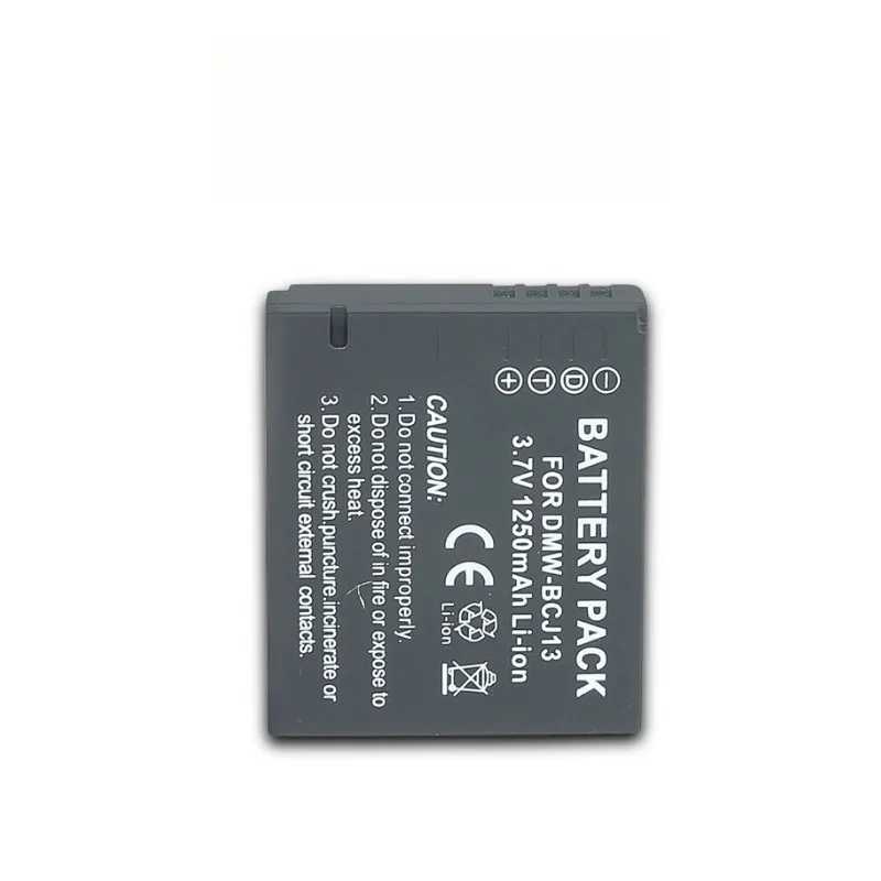 BCJ13 배터리 1250mAh 파나소닉 DMC-LX5 LX5GK DMC-LX7 LX7GK 라이카 미러리스 카메라에 적합