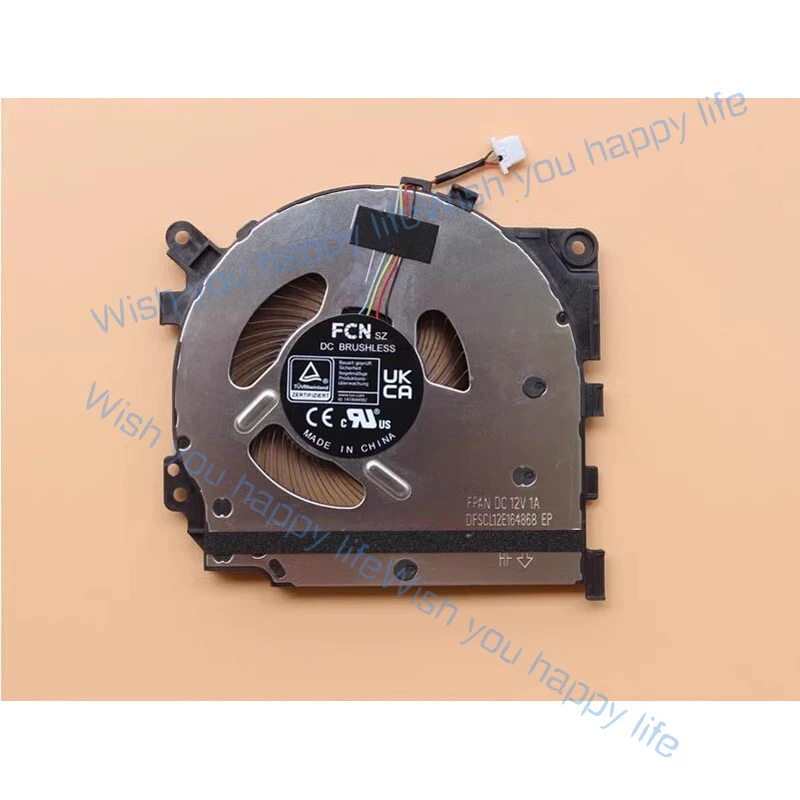L... New CPU Cooling Fan DC12V 1A For ASUS Zenbook 14 Q409Z UX3402Z UM3402Y Laptop