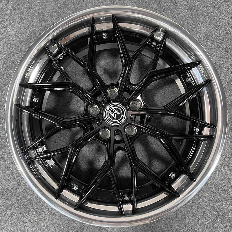 Two piece forged wheel hub 18 19-inch 5 are suitable for Mercedes-Benz, BMW and Audi 5X112 5X1205X108 5X114.3 alloy wheels