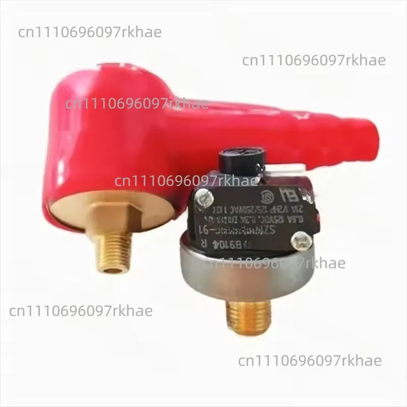 High Precision Negative Pressure Vacuum Switch G1/8, -90~10kPa Range with Waterproof Protective Sleeve for Air Booster Pump