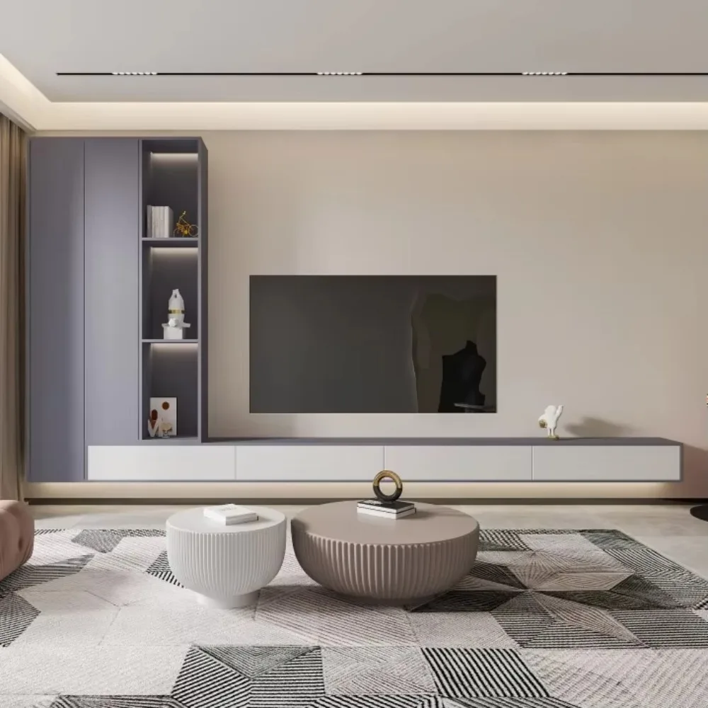 Modern Custom TV Unit Wall Cabinet Living Room Furniture TV Stand