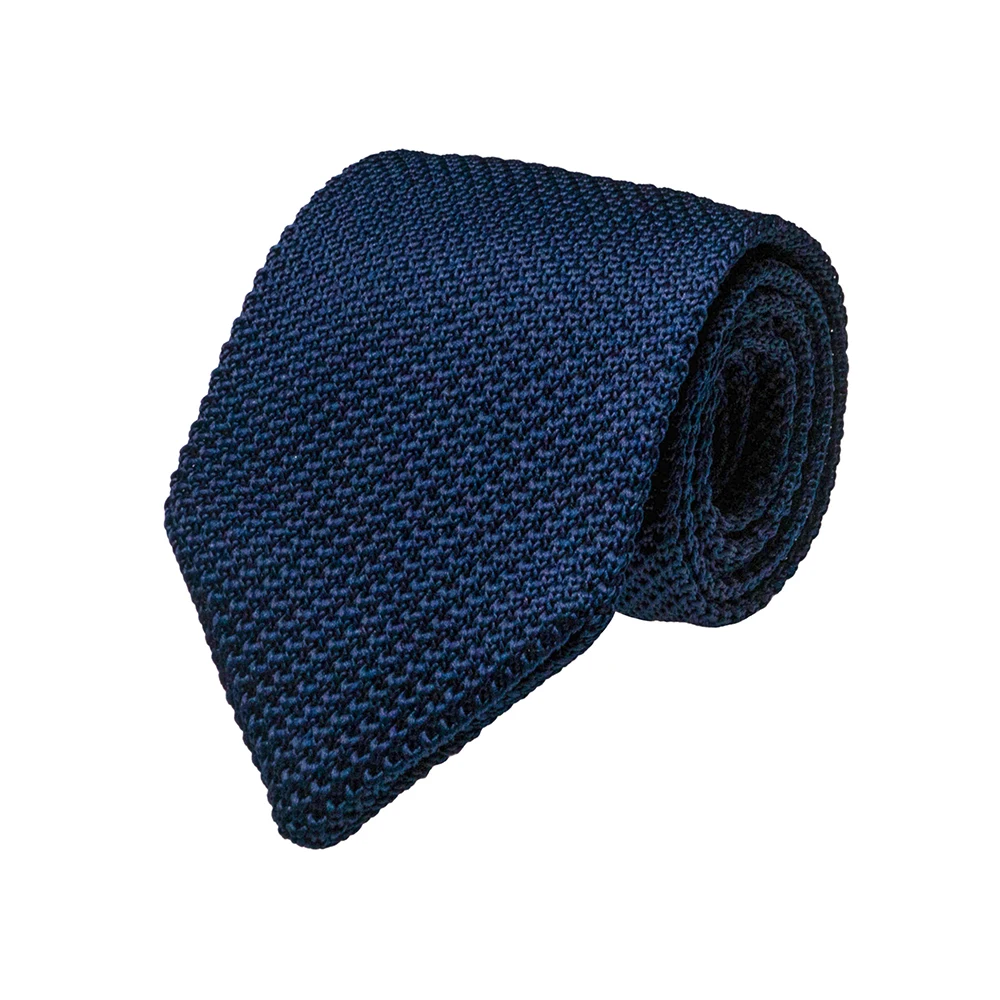 Modische Herren-Krawatten aus Strick, 7,5 cm breit, für formelle Anlässe, braune Krawatte, Hochzeitsaccessoire, Geschenk. – Detail 10