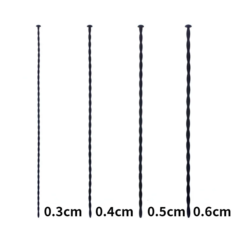 8 أحجام لينة سيليكون مجرى البول موسع الحصان العين عصا القضيب قضيب الذكور الاستمناء انسداد محفز القسطرة الجنس لعب للرجال #2