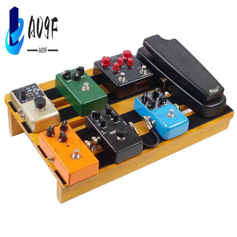 

A09F-Rockhouse RPB5-W2 Guitar Effect Pedal Board Guitar Pedalboard Case Power Guitar Accessories