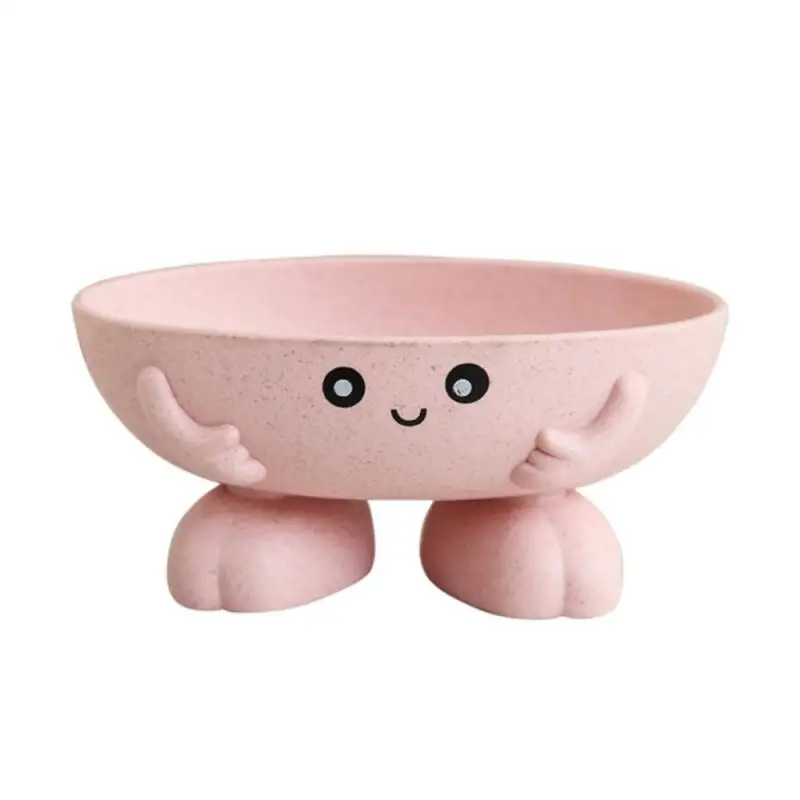 2022 Hot Sale Newest Eco-friendly 1Pcs Soap Box Non-slip Soap Dish Bathroom Supplies Soap Holder Cartoon Shape