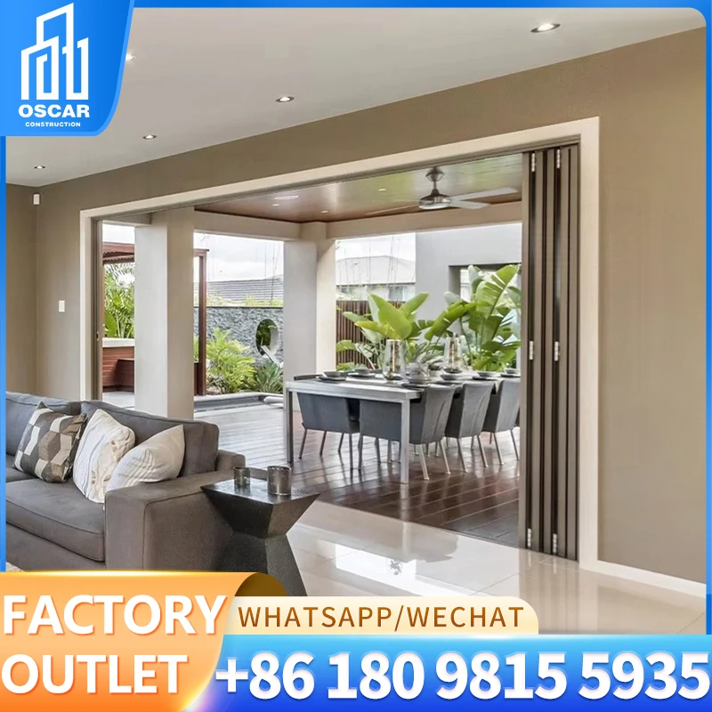 

Customizable Bifold style Doors for European Commercial Spaces Creative Factory made Bifold Door