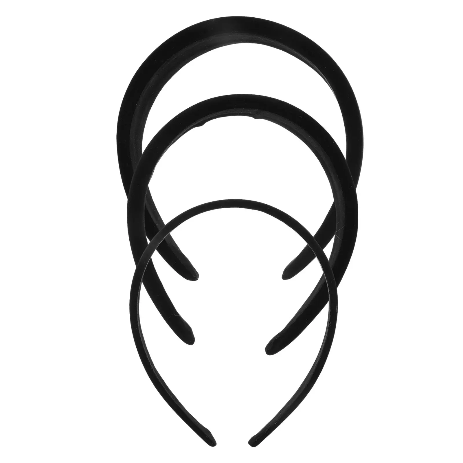 

3Pcs Soft Wide Padded Headbands for Women Thick Non-Slip Hair Bands Comfortable Hair Accessories for Daily Wear Sports and
