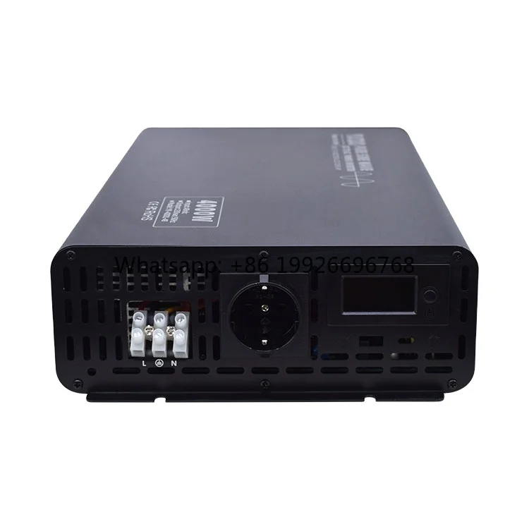 Reliable Intelligent 24v Volt DC to 220V 230V Volt AC Power Inverter 4000W Pure Sine Wave Inversor