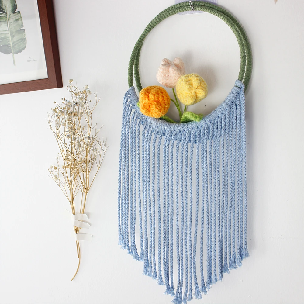 Bohemian Round Basket Weaving Kit 5