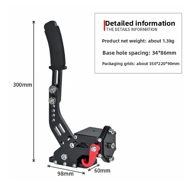 USB Analog Hydraulic Racing Drift Pull G29 Linear Handbrake
