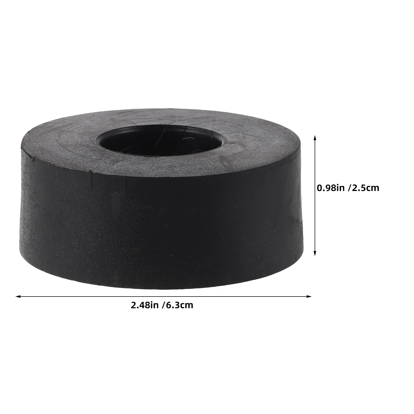 2Pcs Heavy-Duty Rubber Shock Absorbing Pads for Fitness Equipment Anti-Vibration Foot Pads Exercise Machine Mat Shock Absorption