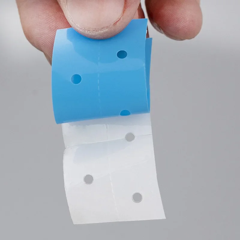 30 قطعة شريط ووكر منحني على الوجهين شريط تثبيت فائق نظام الشعر شريط عقد غراء الترابط لنظام الدانتيل للصالون والشعر المستعار للرجال