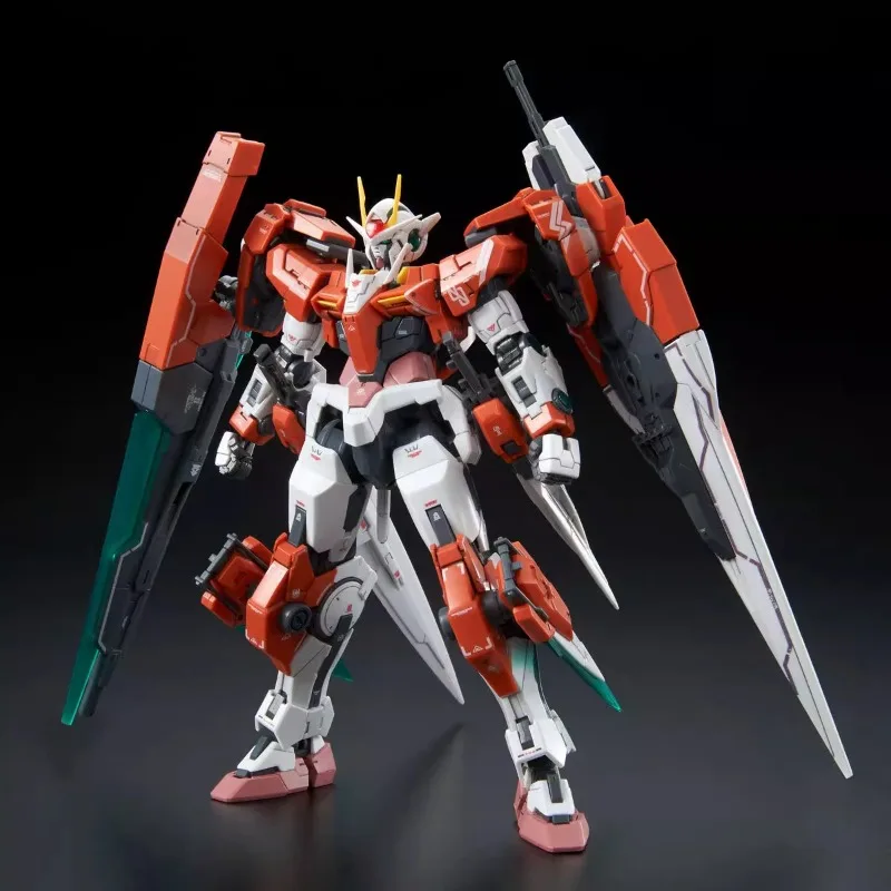 Original Genuine Bandai Anime 00 GUNDAM SEVEN SWORD/G INSPECTION RG 1/144 Assembly Model Toys Action Figure Gift Collectible Kid