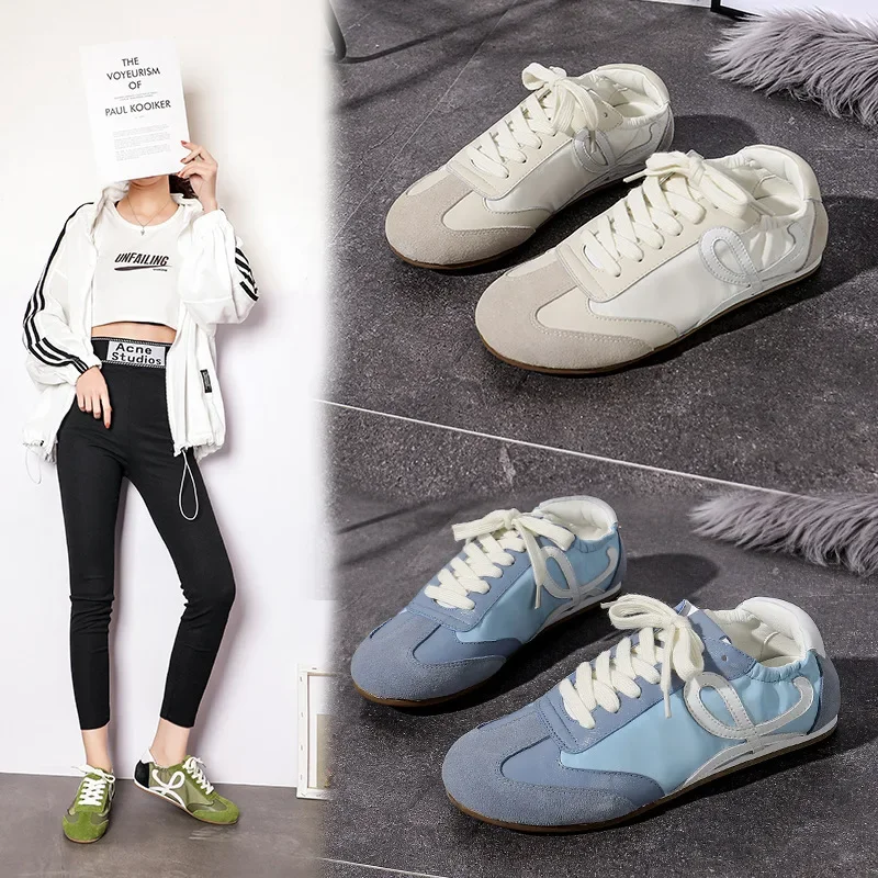 Leather Women Shoes Flat Sports Casual Woman Sneakers Women\'s Fashion Running Shoes Ladies Little White Shoes for Women