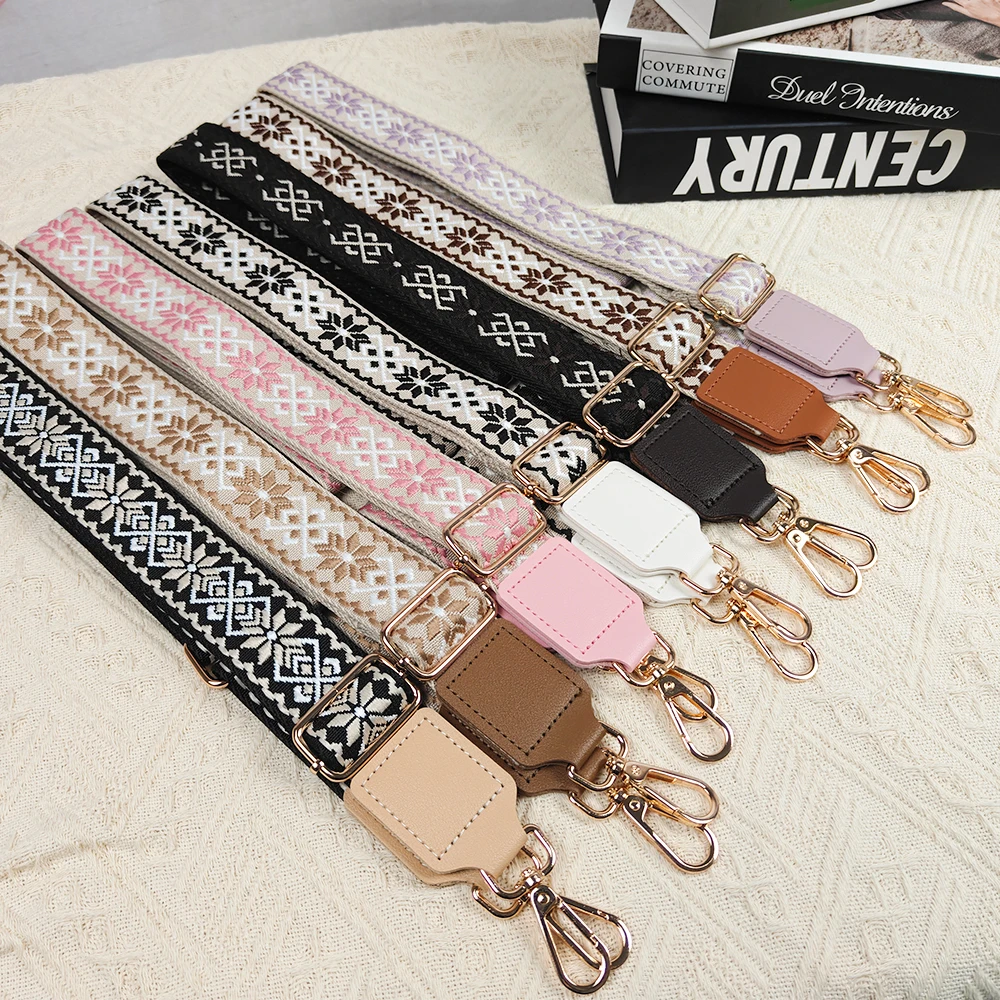 Crossbody Handbags Purse Strap Women Adjustable Replacement Bag Belt Guitar Straps Printing Detachable Sling Shoulder Strap