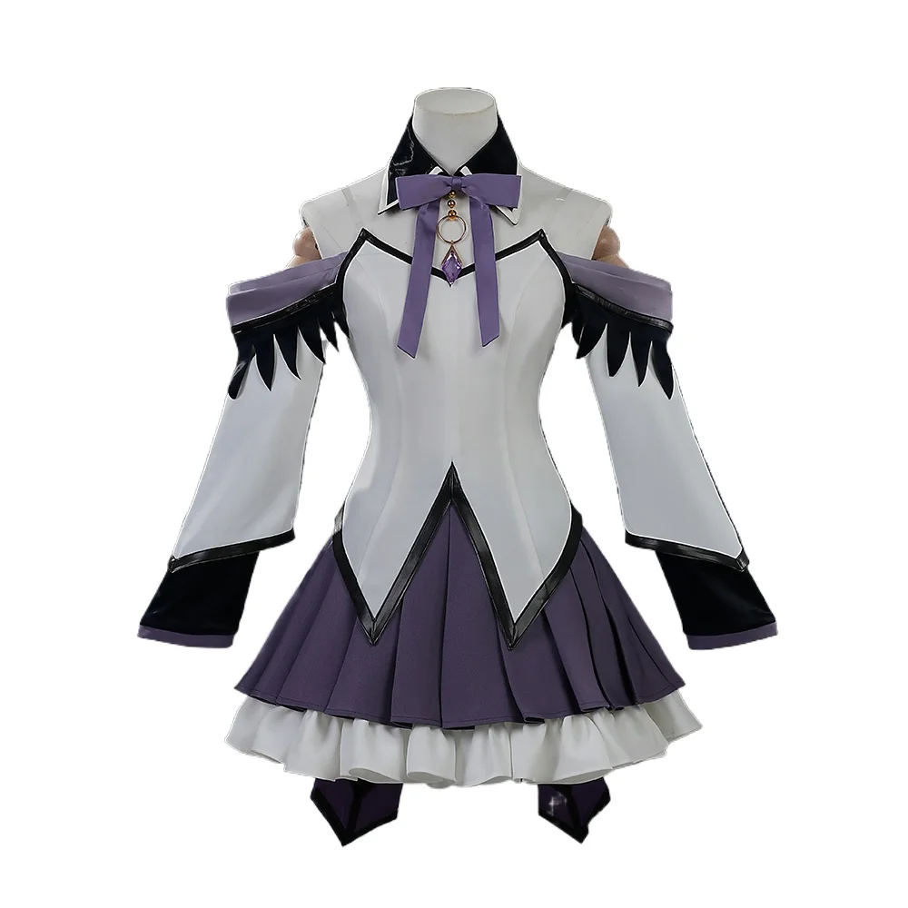 

Homuraa Akemii Cosplay Costume Kanamee Madokaa Woman Disguise Lolita Dress Halloween Carnival Party Clothing