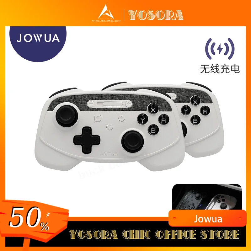 Jowua Wireless Gamepad Tesla Model Yxs3 Wireless Bluetooth Gamepad Multi Platform PC Gamer Controllerr Artifact Gamepa Gyroscope