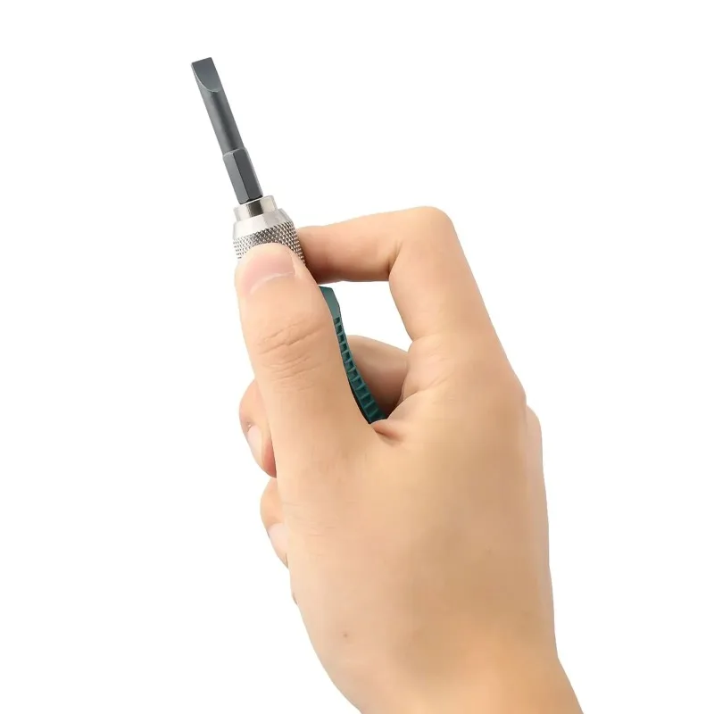 1/4 Inch Hex Screwdriver Handle Magnetic Bit Holder Self-Locking Adapter Manual Driver Tool Kit For Home Repairs And Maintenance