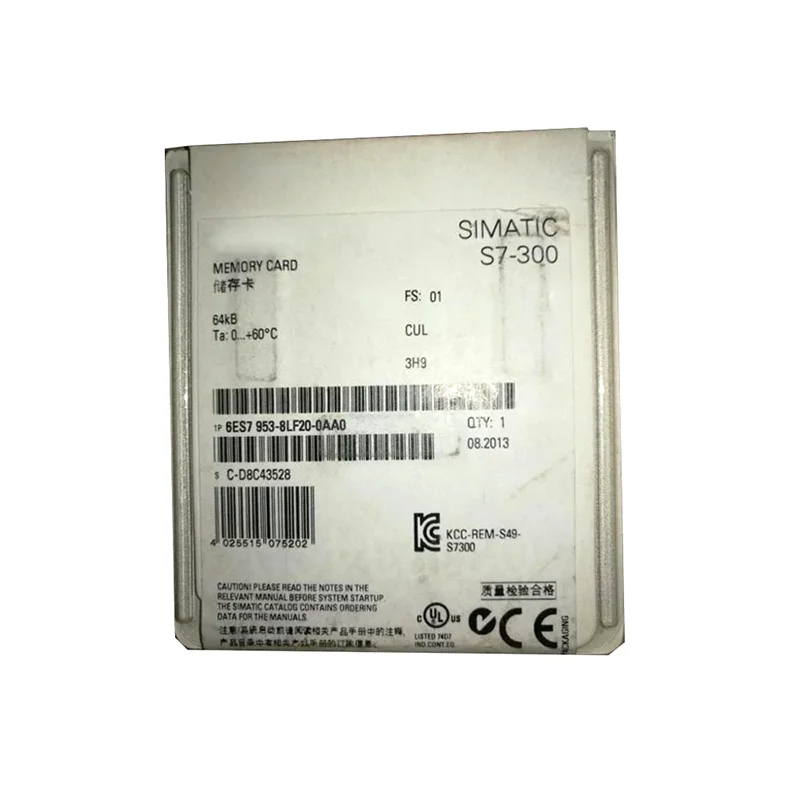 New original 6ES7953-8LF20-0AA0 S7 micro memory card 64KB spot