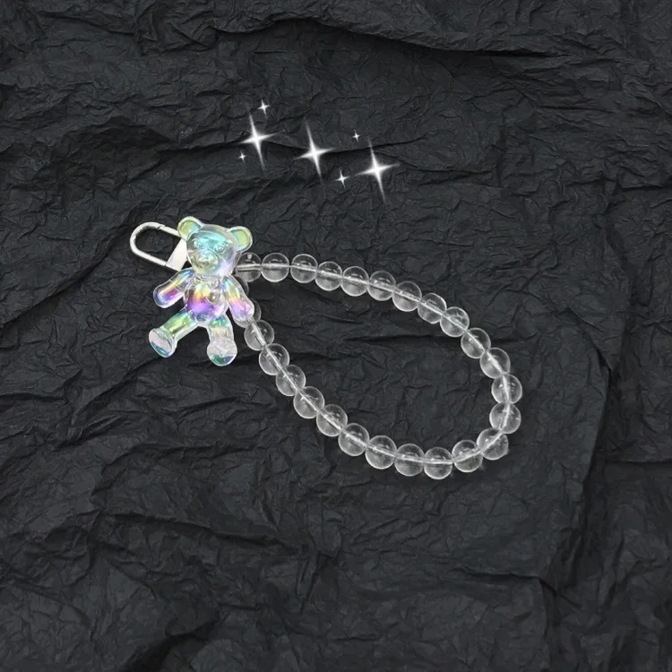 Dla Soundcore R50i NC etui słodki miś etui na słuchawki przezroczyste miękkie etui z TPU dla Soundcore r50i nc pudełko na słuchawki