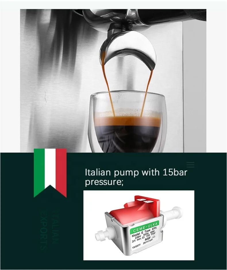 Picture 6: Dual Boiler Espresso Coffee Machine-CRM3007G