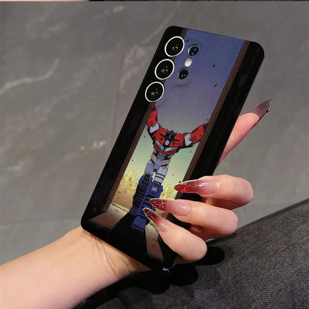 T-Transformers Autobot Phone Case For Samsung Galaxy S25 S24 S23 S22 FE PLUS ULTRA A05S A25 A06 5G Cover