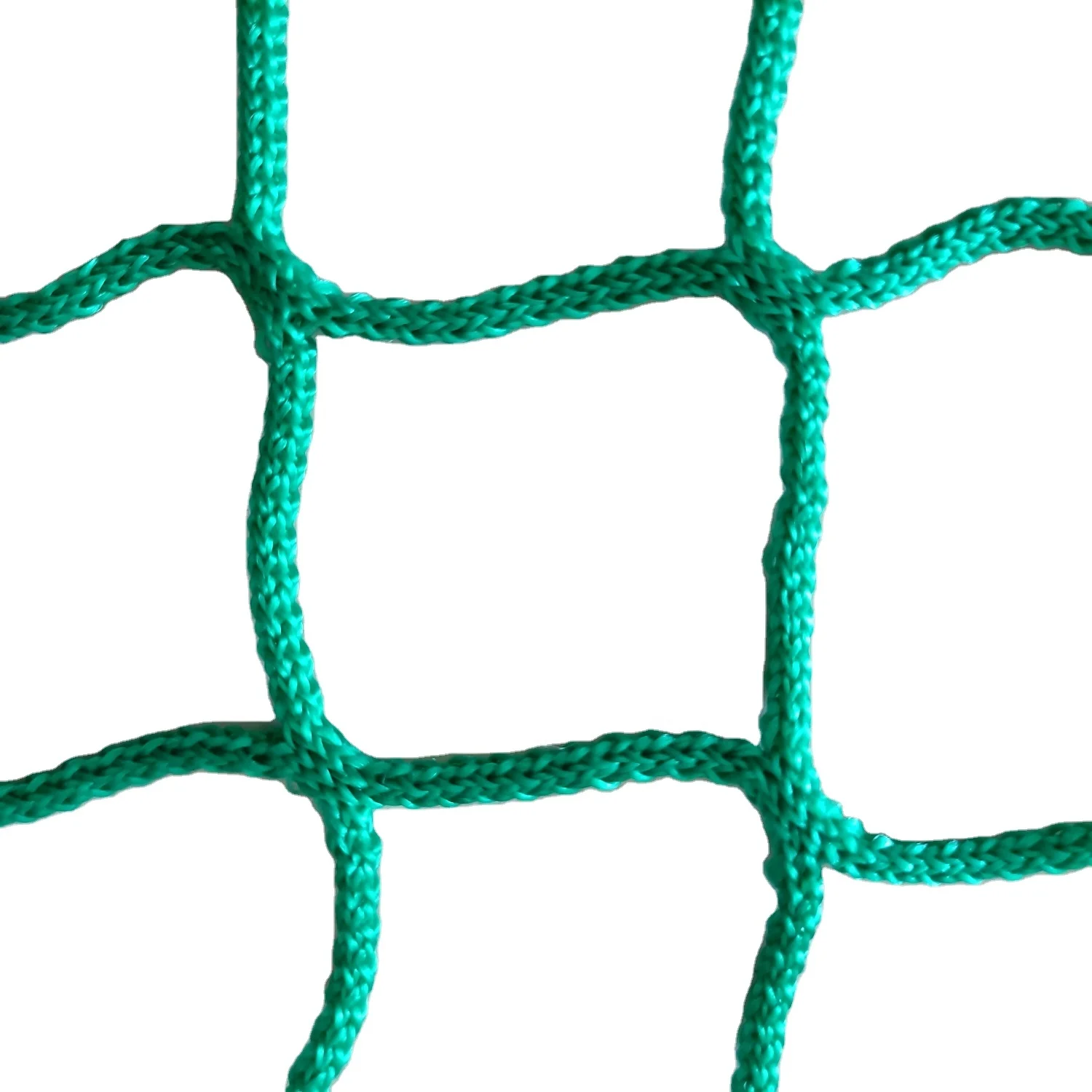 Green PP Knotless Hay Net 45x45mm Mesh Farm Feeder with Cutting Processing Service