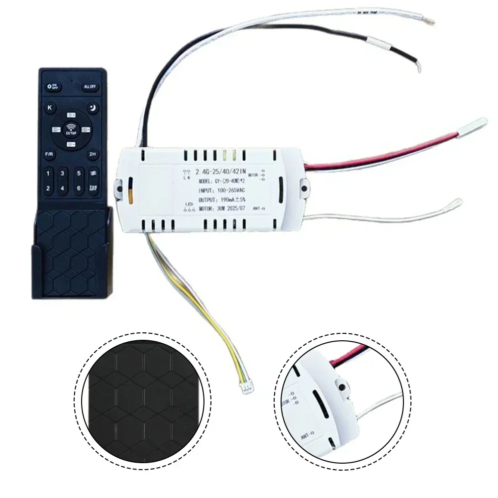 20-40W 100-265V DC24V 190mA Fan Light Remote Control Inverter Controller DC Stepless Dimming Fan Light Remote Control+Receiver — купить у AliExpress WW
