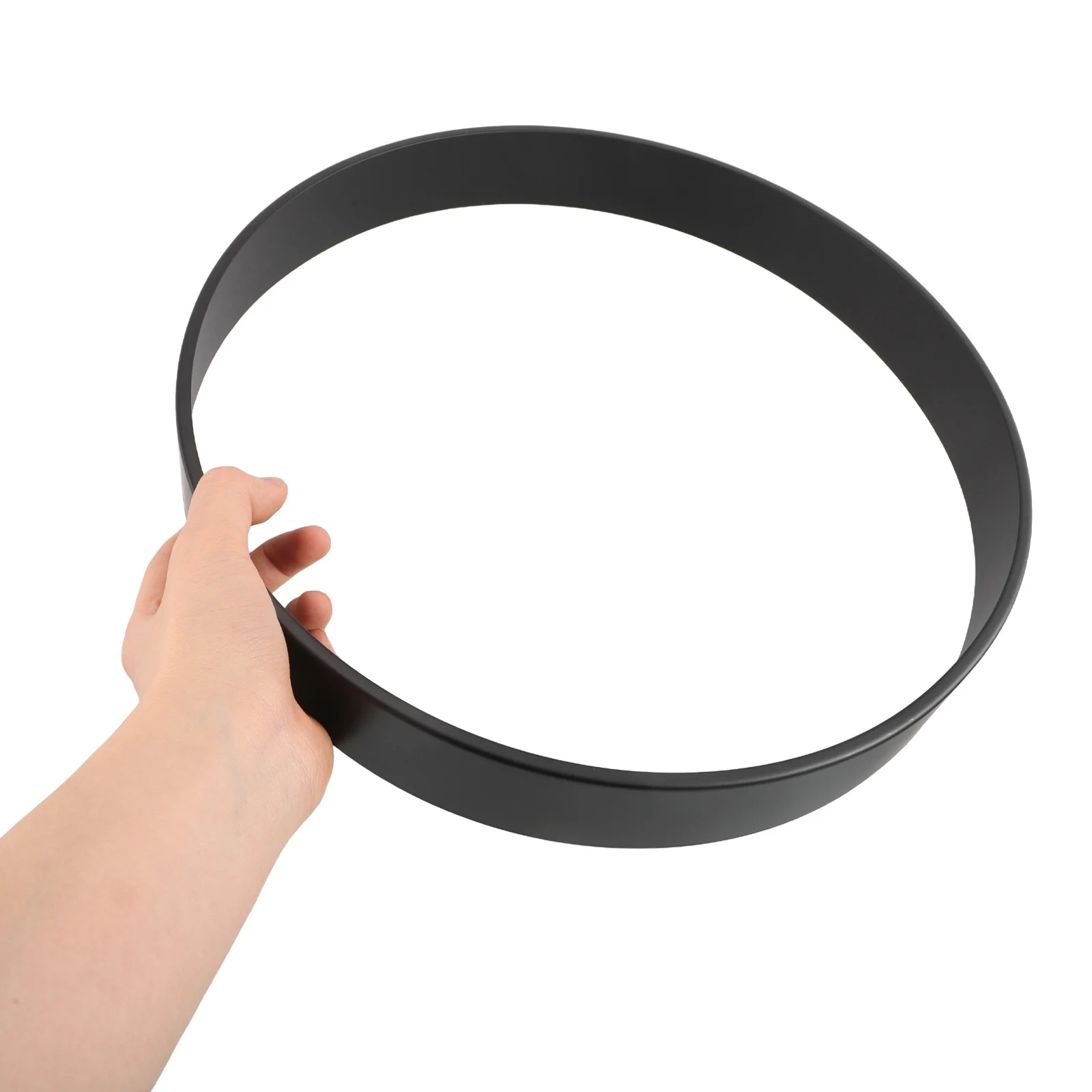 

2 шт. 12-дюймовые круглые металлические рамки для часов, кварцевые настенные часы, аксессуары, корпус, сменная рамка, декоративная окантовка для часов, 42 мм