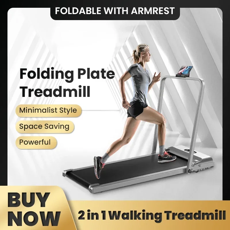 Desk Treadmill Folding Walking Pad Home Gym Machine Sports Smart Motor Electric Mini  Gym Equipment for Home Exercise Machine