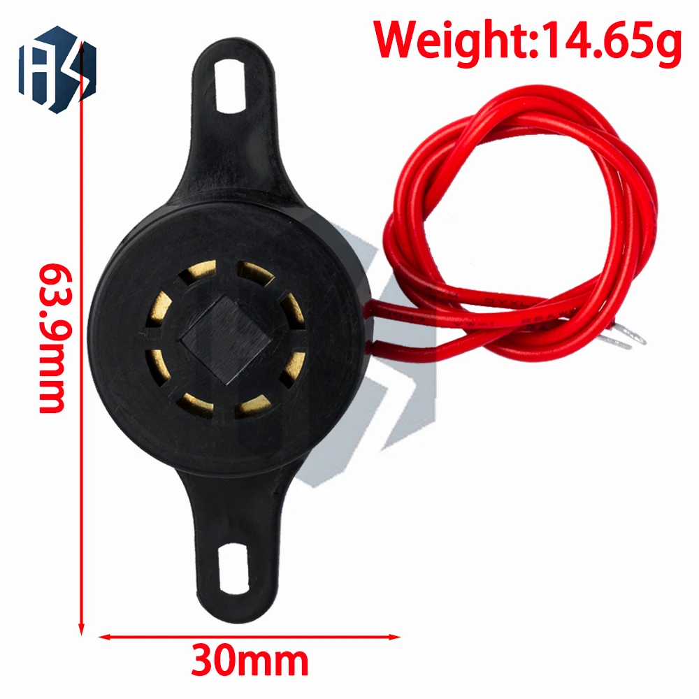 Módulo de campainha de alarme AC220V ZMQ-2729: alta tensão 10mA 90dB – compatível com Arduino e sistemas de segurança