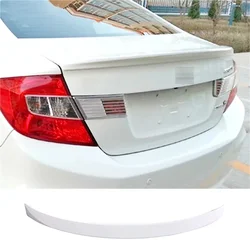 Car Spoiler For Honda Civic Spoiler 2012 2013 ABS Material Rear Wing Trunk Lid Decoration Dedicated Accessories