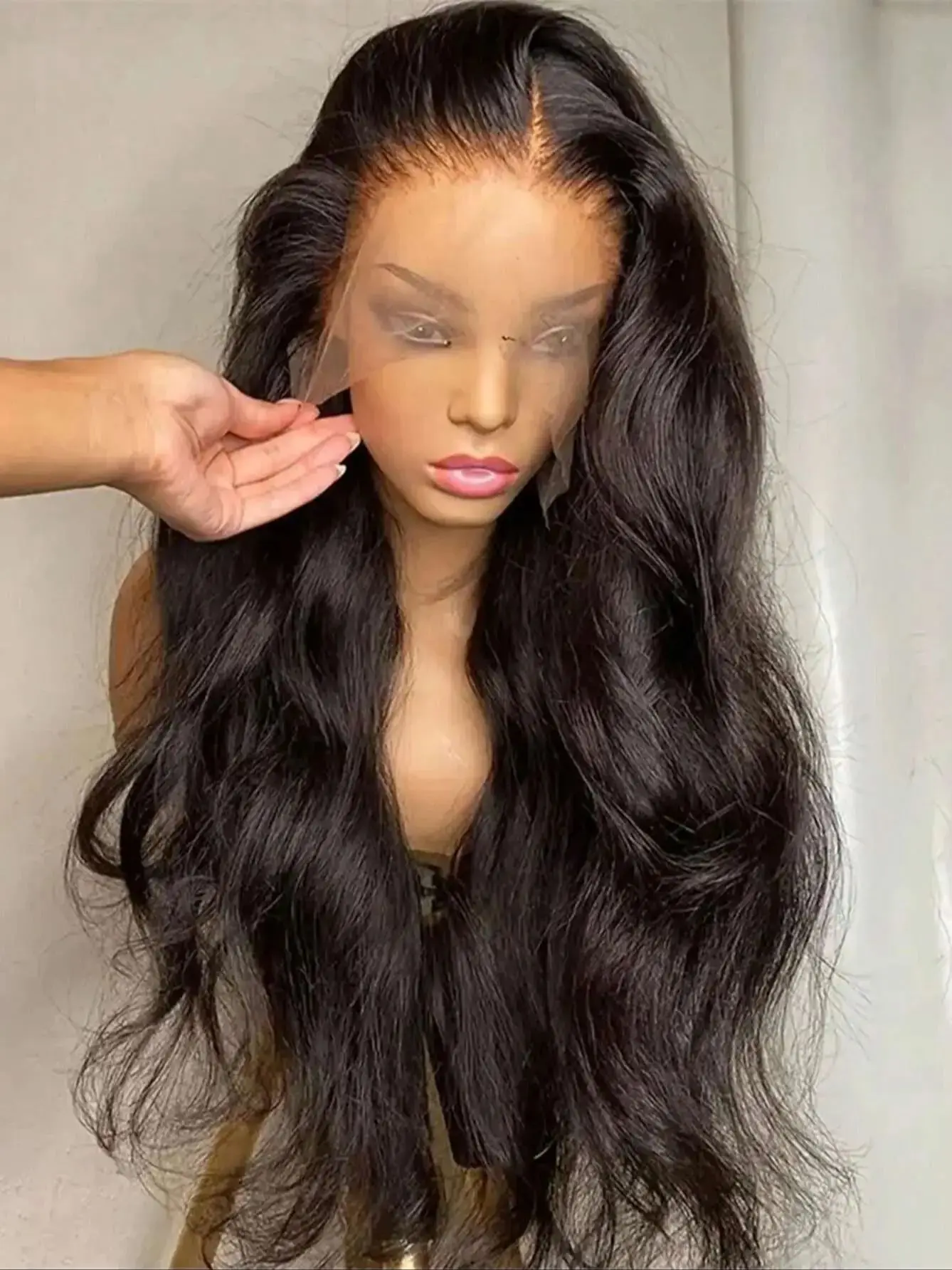 Body Wave Wig 13x4 Lace Frontal Wig Malaysian Human Hair Wig 13x6 Transparent Swiss Lace Wig For Women Natural Black Wigs Jarin