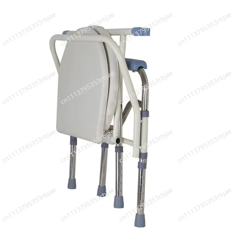 Mobile Foldable Toilet Commode Chair for Elderly Pregnant Portable Indoor Bathroom Seat